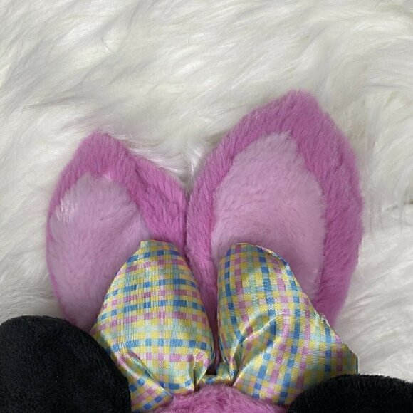 Disney Store 18" Minnie Mouse In Easter Bunny Suit Rabbit Plush Pink - Picture 3 of 12